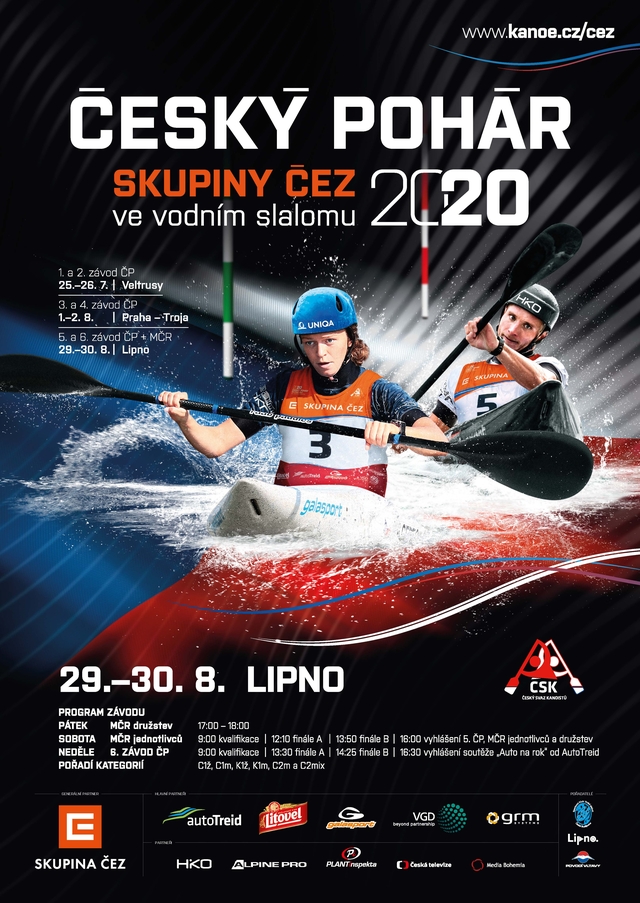 CP CEZ 2020 vodni slalom LIPNO plakatA3 02 PRESS