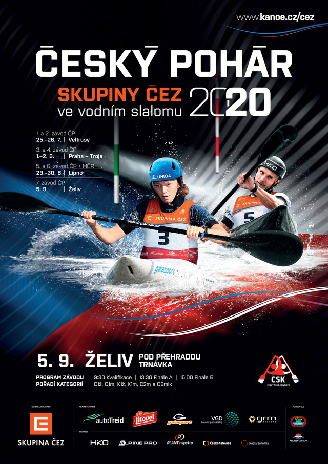 CP CEZ 2020 vodni slalom ZELIV plakatA1 01 nahled 640px